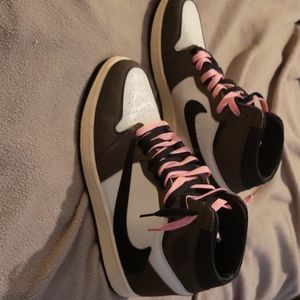 Travis Scott Air Jordan 1's, size 11